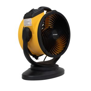 XPOWER FC-100S Multipurpose 11” Pro Air Circulator Utility Fan with Oscillating Feature (Refurbished)