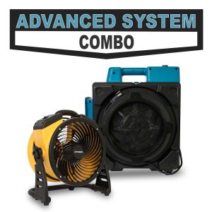 Air Cleaning Advanced System for Allergy and Odor With HEPA and Activated Carbon Filters ( COMBO )