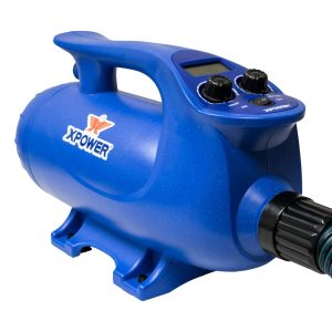 XPOWER B-8 Elite Pro 4 HP Brushless Motor Dog Grooming Force Pet Dryer with Heat (Refurbished)